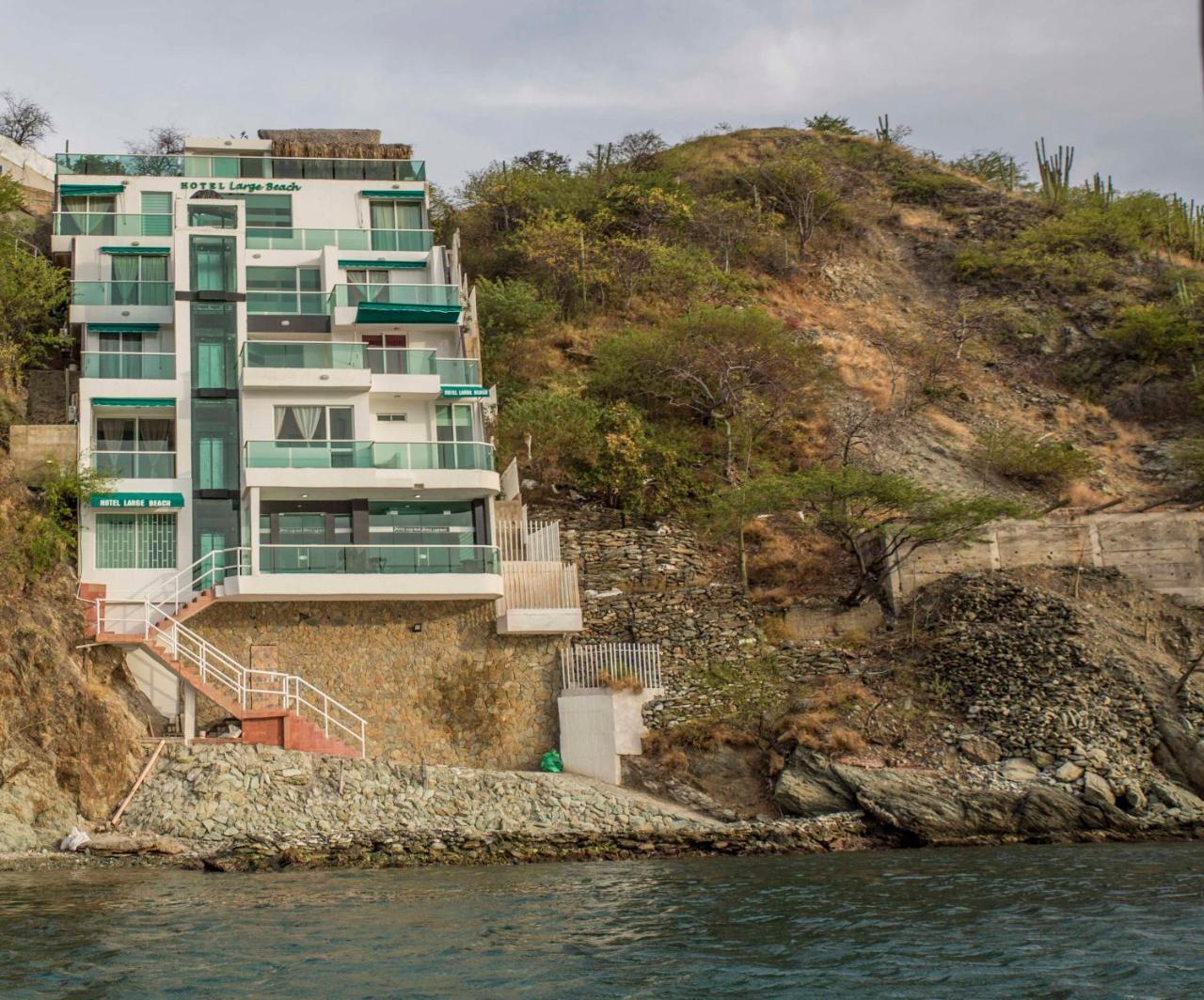 Hotel Large Beach 塔甘加 外观 照片